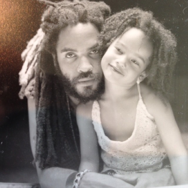 securelyinsecure:  Lenny &amp; Zoe Kravitz  You will always be the greatest gift