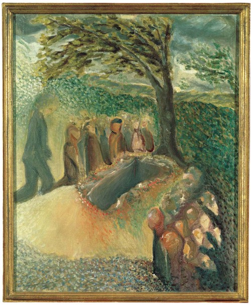 Arnold Schoenberg, The Burial of Gustav Mahler, 1911