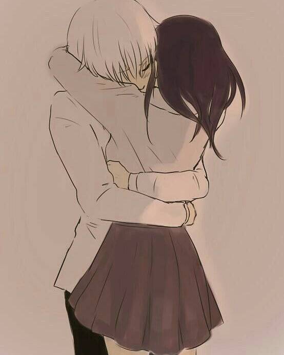 Cute Anime Couples Cuddling Anime Couple Hug HD wallpaper  Pxfuel