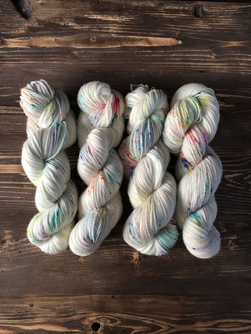 Teal Hand Dyed Yarn //NeedleNSpoon