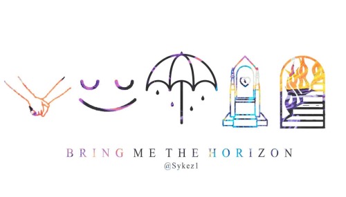 You guys may know by now that I love to play with BMTH’S logos.