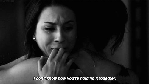 You never thought that a girl could be strong