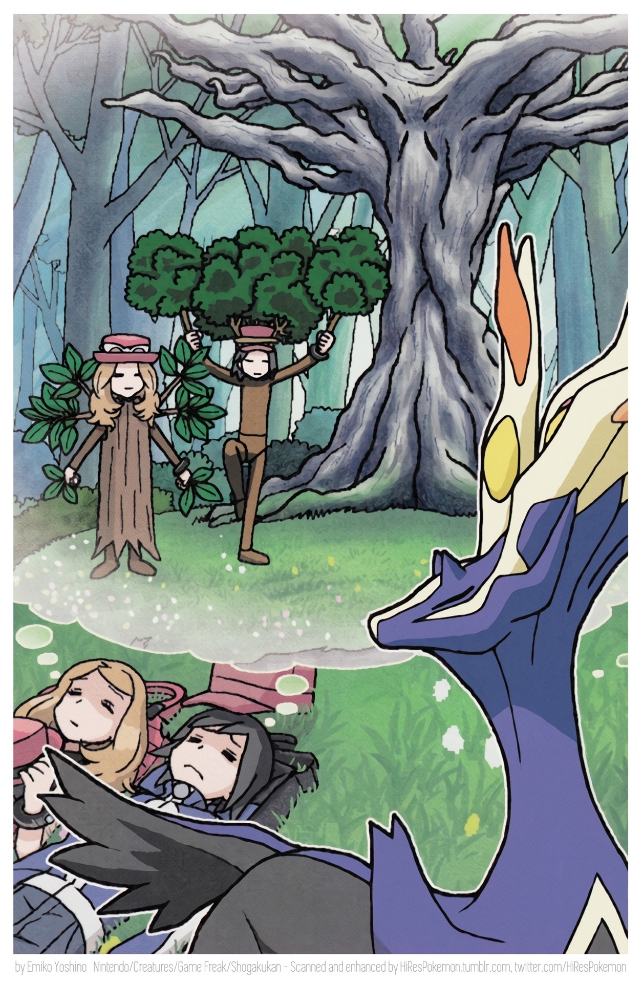 Hi-res Pokémon Art — Have you chosen your Halloween costume yet? Serena...