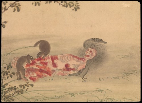 deathandmysticism:Kusozu, The death of a noble lady and the decay of her body, Wellcome Collection