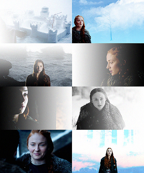 sansastarkr: The northern girl. Winterfell’s daughter.for @winterrose527