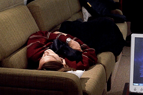 Spencer Reid + Sleeping