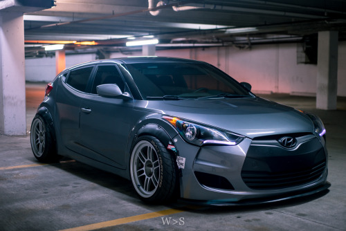 shillwaffer:Alex Nova’s Veloster. 