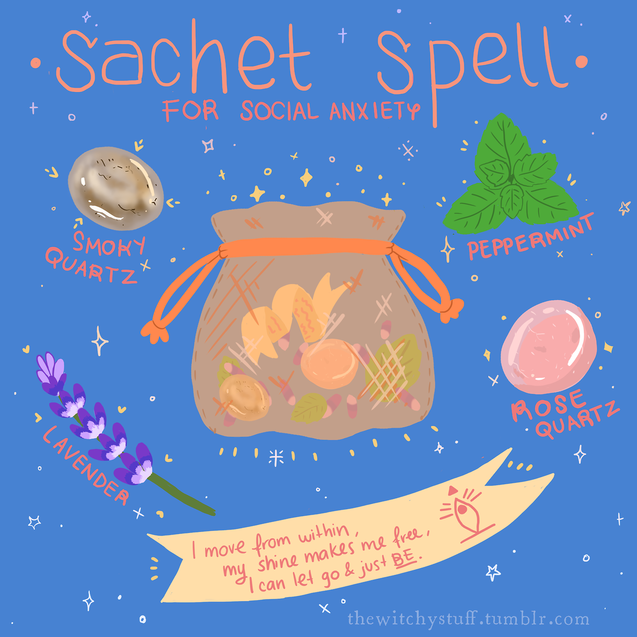 lydiacreative: A little Sachet Spell specially made for our patreon Bea! You just