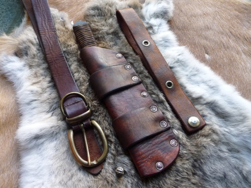 XXX ru-titley-knives:  File knife leather .  photo