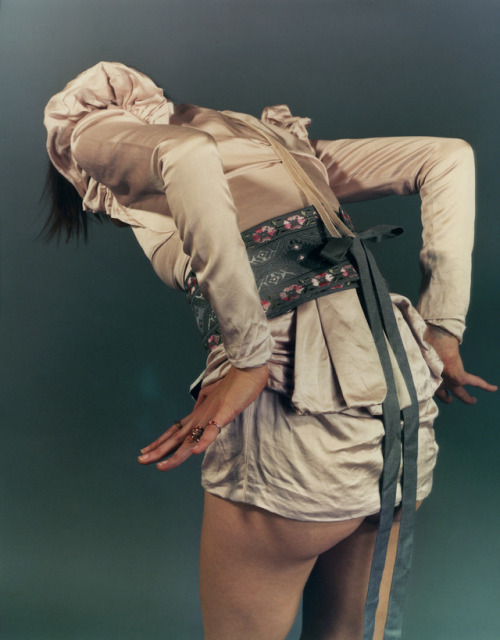 luphilippeguilmette:Lida Fox for Oyster by Valentin B. Giacobetti styled by me in @marcjacobs