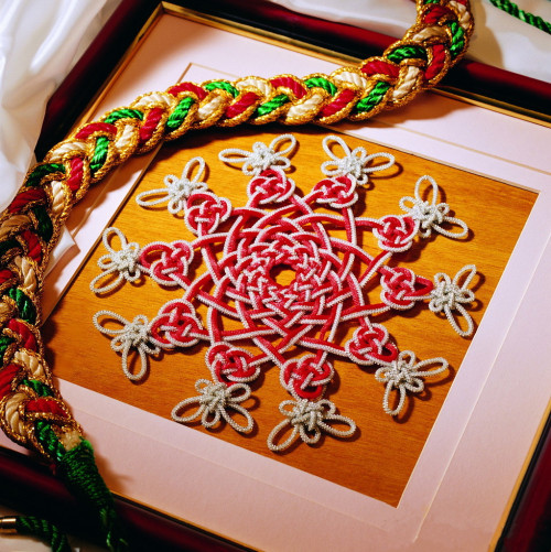 mingsonjia:Chinese knotting (TC:中國結; SC:中国结;pinyin: Zhōngguó jié) is a decorative handicraft art tha