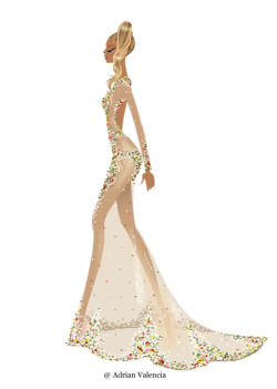 drawadriandraw:  BeyonceMet Gala 2015