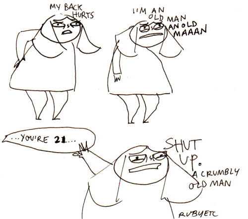 rubyetc:I move a single inch and everything clicks like I’m in the opening scene of west side story 