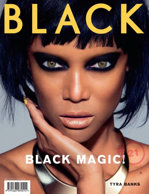 lvmrsmn:  TYRA BANKS - BLACK MAGAZINE PHOTOGRAPHED BY THOM KERR