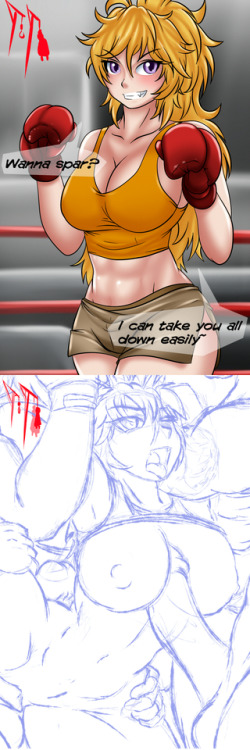 gangbang suprise : yang xiao long WIPthats what you get yang.please support me on patreon if you guys like my work!PATREON