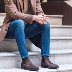 patinepl:
“TLB MALLORCA Chelsea Boots in Suede 😍😍😍 #TLBmallorca #shoes #formen #withclass #style #patinePL #patineSHOES #shoestagram #instashoes #luxuryshoes #shoemaker #goodyearwelt #goodyearwelted #fashion #menfashion #gentleman #buty #schuhe...