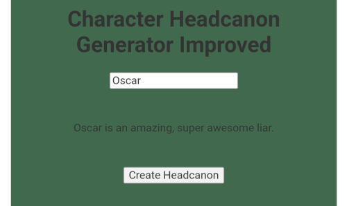 I Found This And Some Oscar Ones That Felt Accurate