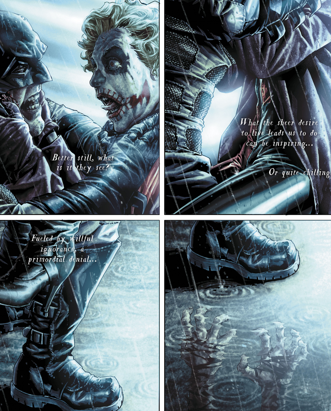 A blog dedicated to all your favorite moments — Batman: Damned #2 (2018)  written by Brian...