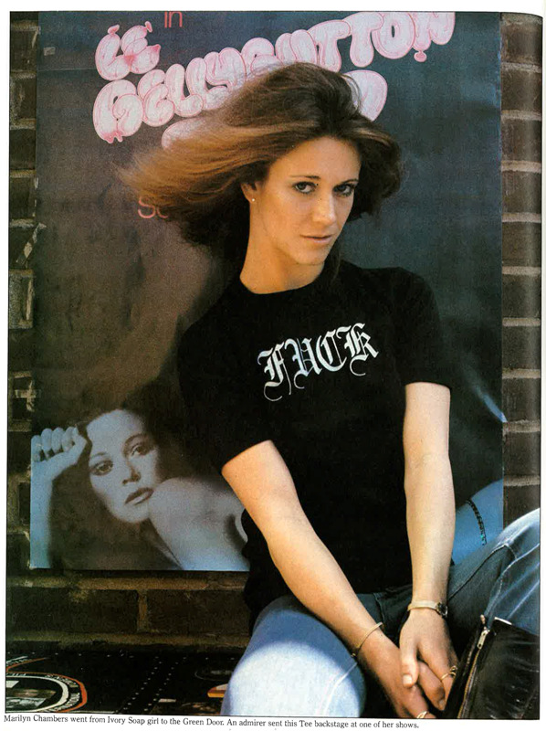 From the book The Great American T-Shirt (1976); photo likely taken in New York City