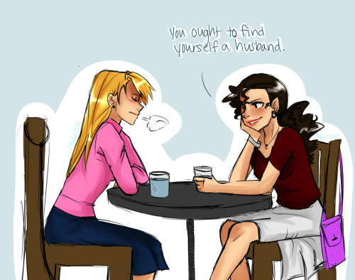 taylertots:  Because Roy wasn’t the only one to get pestered about his love life. 