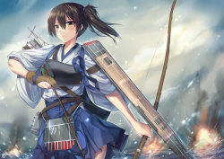 KanColle - Kaga by Coffee-Straw-LuZi 