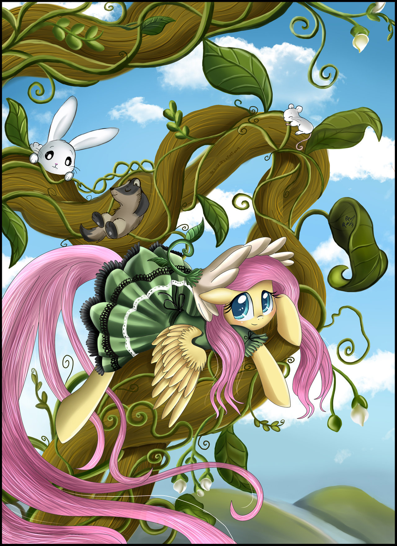 madame-fluttershy:  Nature Maiden by *pridark  =3