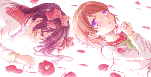 They really make my heart goes “doki doki” ;;;;;; cre : http://www.pixiv.net/member_illust.php?mode=