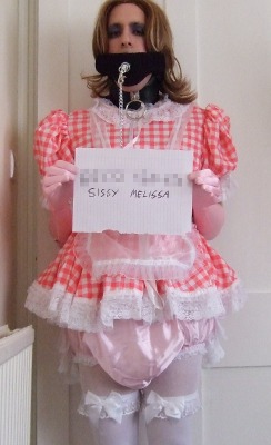 sissyprincessdolly:  This is a picture of me.  If this gets reblogged 100 times, I’ll post the version that doesn’t have my mobile number blurred out. Feel free to share it on twitter, imgur, imagefap or anywhere else you like.   You can email me
