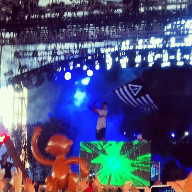 tomtheirish:  Flosstradamus turned the crowd into a mosh pit