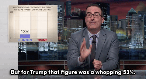micdotcom:  Watch: John Oliver nails the difference between Clinton and Trump with