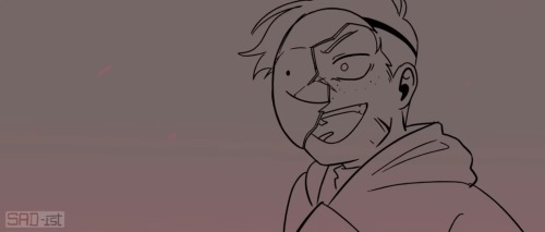 another redrawn frame from sadist’s animatic yayyyyy