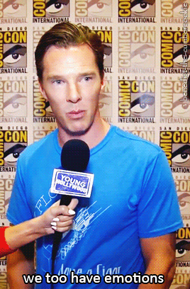 benedict-the-cumbercookie:Very cute Benedict Cumberbatch interview at SDCC 2014X