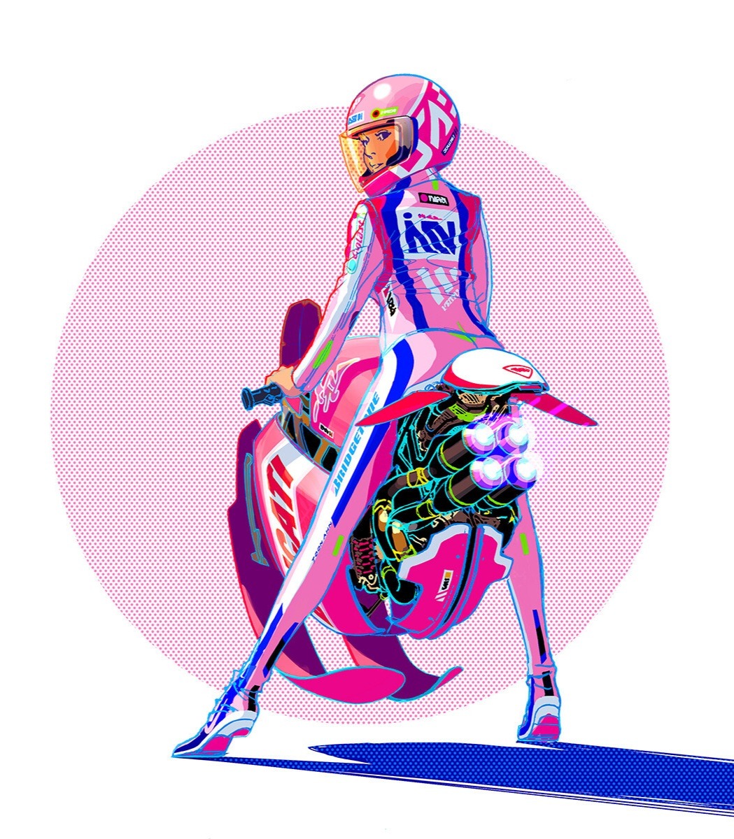 astromechapunk:Joon Ahn  Pink Banana