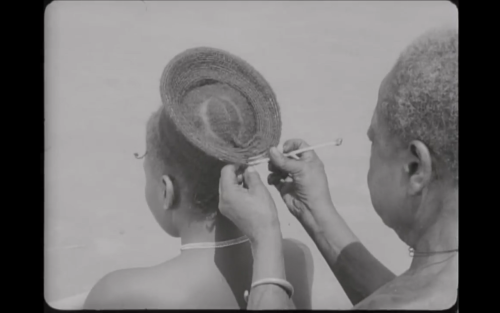 vintagecongo:Stills from a colonial documentary about the Mangbetu people of Northeastern Congo wear
