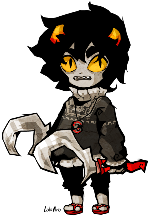 lalo-arutan:more charas from the legend of equius!ah yeshes karkat, the emissary from the crab kingd