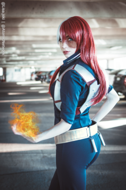 love-cosplaygirls:  [Self] My fem Todoroki I made for last Anime Midwest