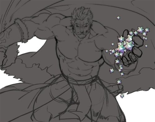 More Iskandar (Rider) by GomTang. From his Twitter.  Source: twitter.com/gomtang_p