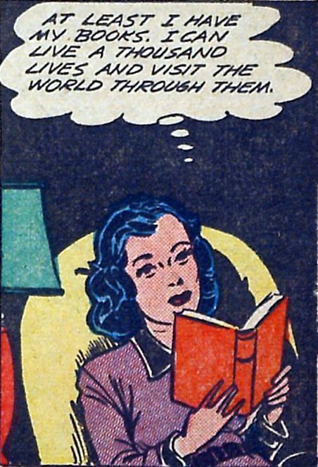 alternateworldcomics:At last a comic book character I can relate to.From My Private Life, a romance 