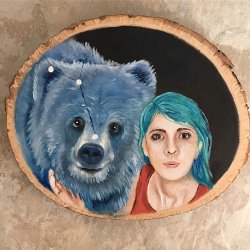 Complete: self portrait with Ursa Major (NFS). I am pleased with how this turned out AND I almost lo