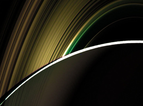 infinity-imagined:Images of Saturn taken by Cassini and processed by Kevin Gill.