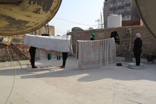 A group of female photographers, Cairo Bats (Khafafeesh El-Qahira): &ldquo;Act 1: The Roof,&quot; vi