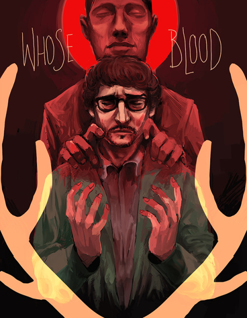 This is a pic I did in December and submitted to the  fanart hannibook, found out today I didn&rsquo