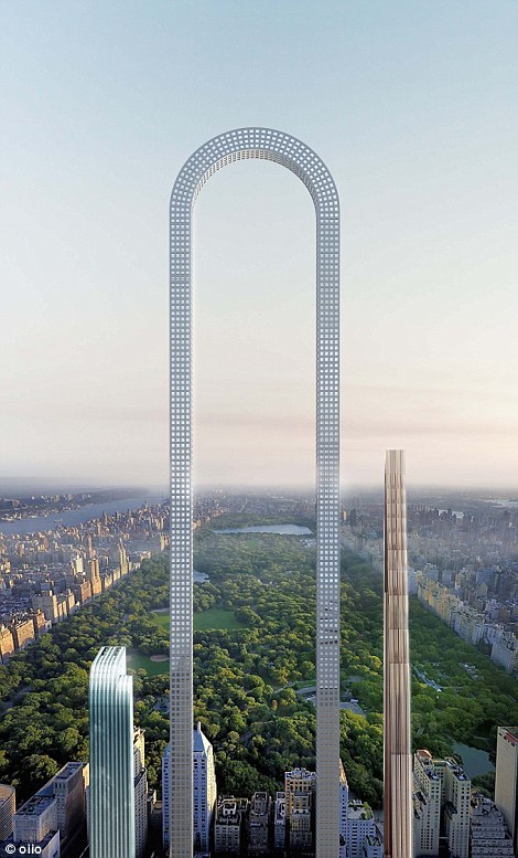 The incredible U-shaped New York skyscraper is unveiled