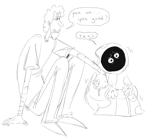 My Friend Made An OC For Pizza Tower And Said I Could Show Off Some Doodles I Made Of Him And Brian!!!