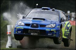 collaverglas:  Petter Solberg/Phil Mills. Subaru Impreza WRC. Rally New Zealand 2006. 