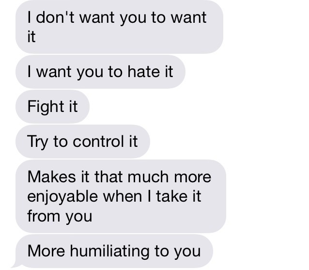 becomingtiger:tenderforlove:  tenderforlove:tenderforlove:Texts from Daddy L today