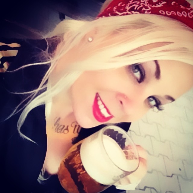 trisha-rockabilly:  #beer #cheers #me #ink #tattoo #fashion #makeup #inkedgirls 