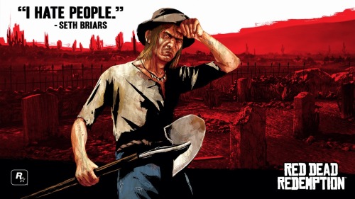bikert:  all characters from RDR…  i like that black and red color combo