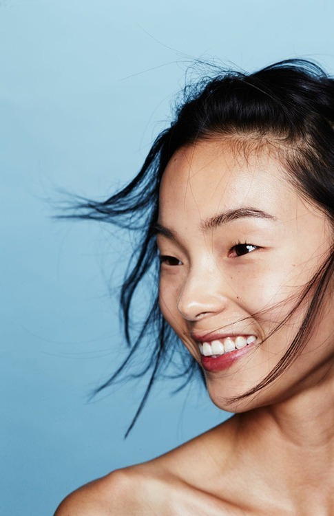 tiscimuse:  Xiao Wen Ju in Glossier, 2014 / Kate Moss in Kate: The Kate Moss Book,