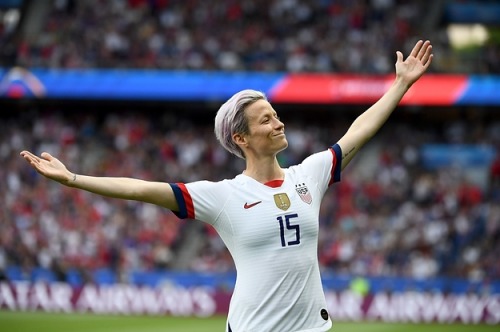 Activist Athlete[MEGAN RAPINOE: Soccer player, team captain, gold medal winner, outspoken advocate o